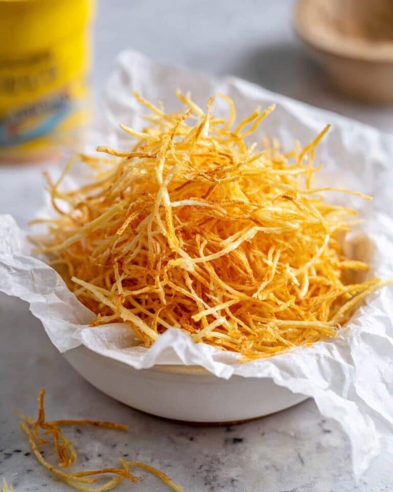 Crispy Potato Straws (Pommes Paille) Recipe