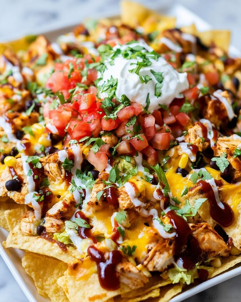BBQ Chicken Nachos Recipe