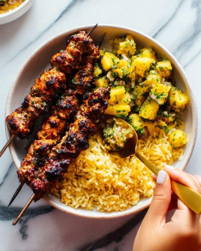 Cilantro Orange Chicken with Rice and Beans Recipe