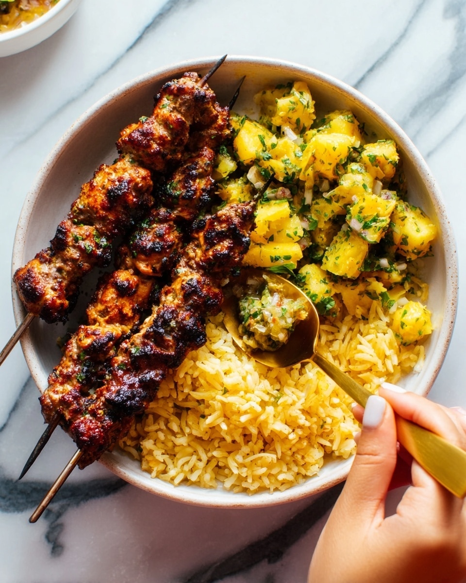 Cilantro Orange Chicken with Rice and Beans Recipe