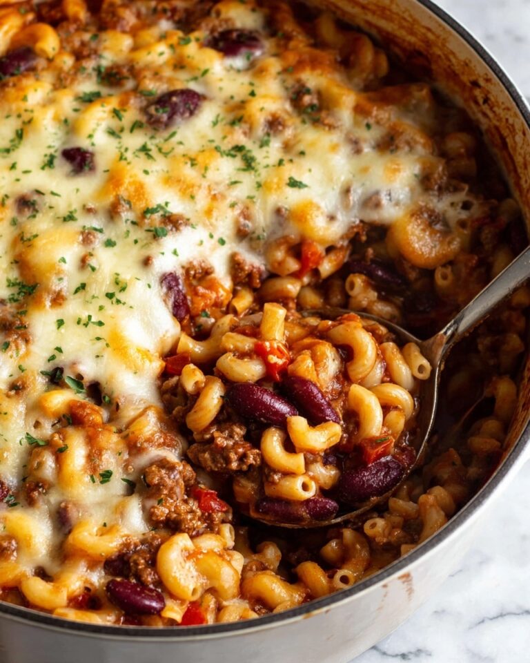 One Pot Chili Mac and Cheese Recipe