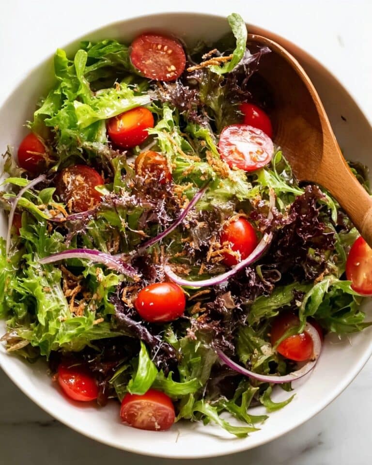 Asian Side Salad with Crispy Shallots Recipe