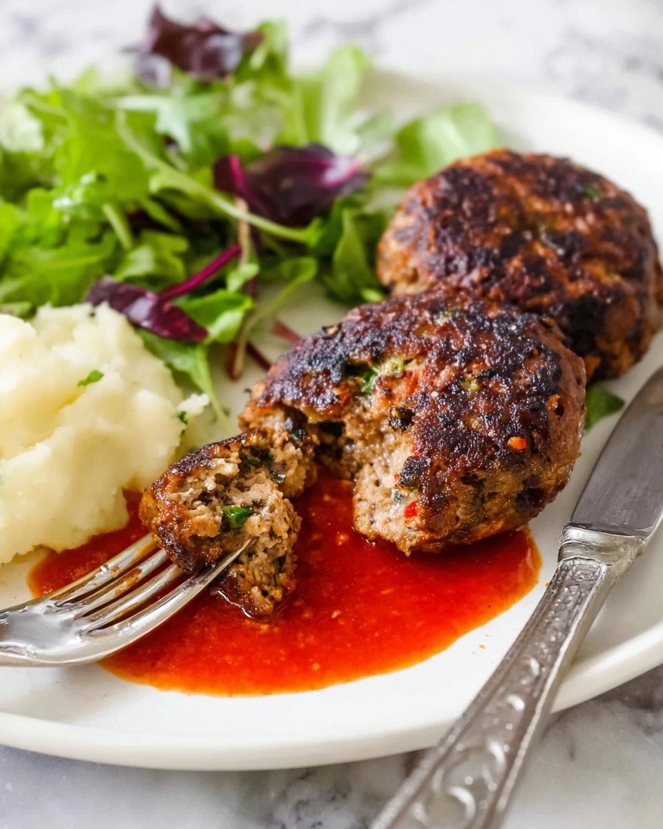Beef Rissoles with Zucchini and Carrot Recipe