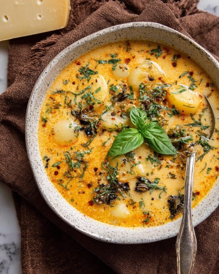 Creamy Gnocchi Chicken Soup Recipe