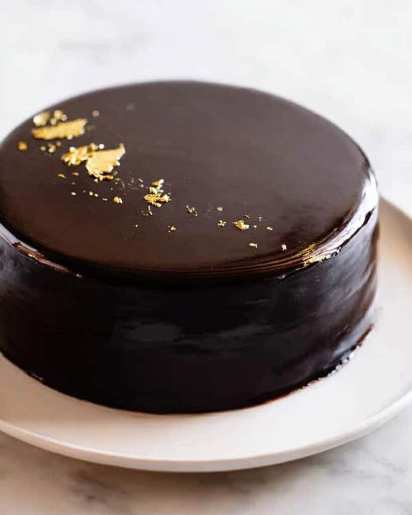 Chocolate Mirror Glaze for a Decadent Chocolate Cake Recipe