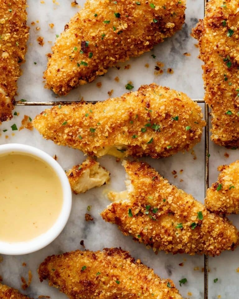 Crispy Oven Baked Chicken Tenders Recipe