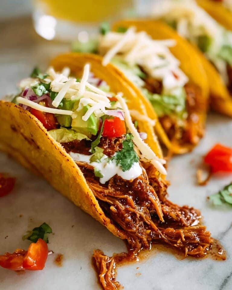 Quick Chicken Tacos with Savory Sauce Recipe