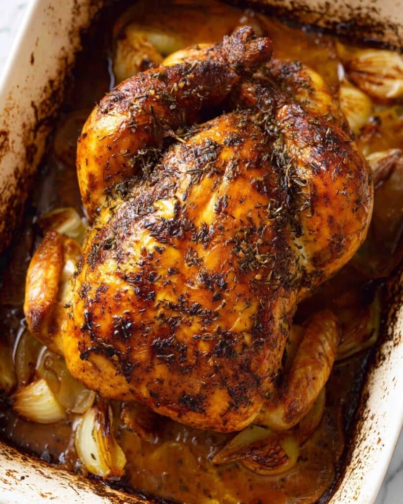 Oven-Roasted Lemon Herb Chicken Recipe