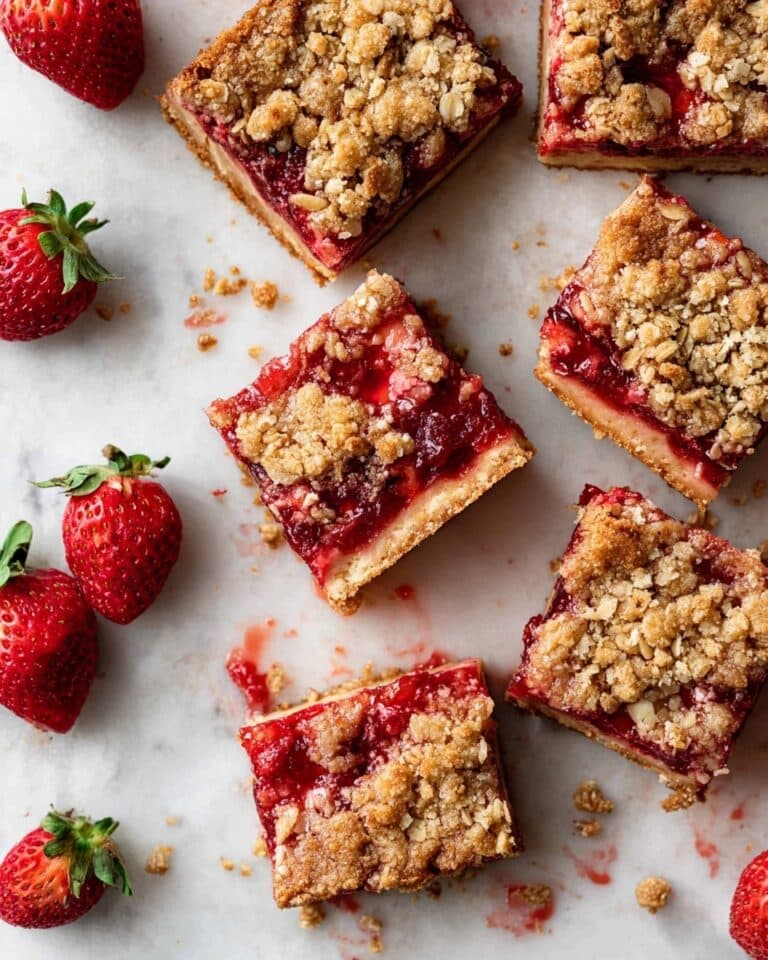 Fresh Strawberry Bars Recipe