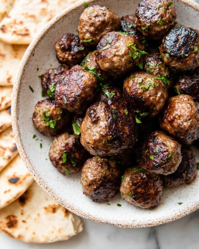 Greek Meatballs with Tzatziki Recipe